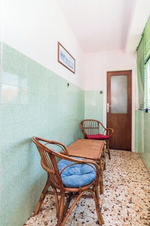 Apartment, 1 Bedroom, Balcony | Interior - Colorful Flat With Bell-shaped Balcony (Umag)