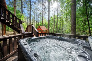 Bain à remous extérieur