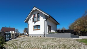 Fassade der Unterkunft