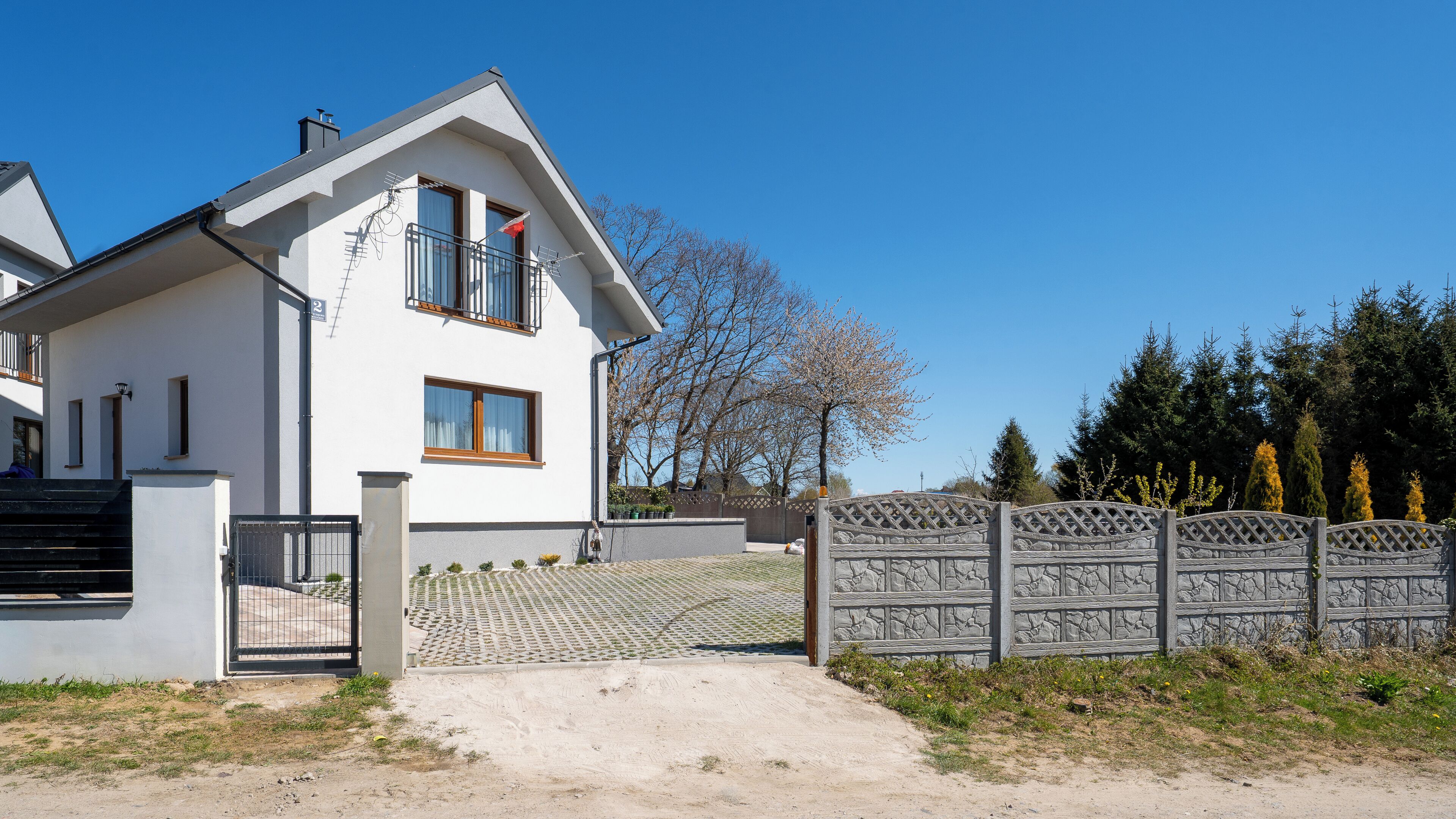 Fassade der Unterkunft