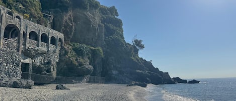 On the beach