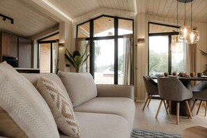 Living area - Wilsumer Berge Resort -Panorama Lake scandi hottub (Wilsum)
