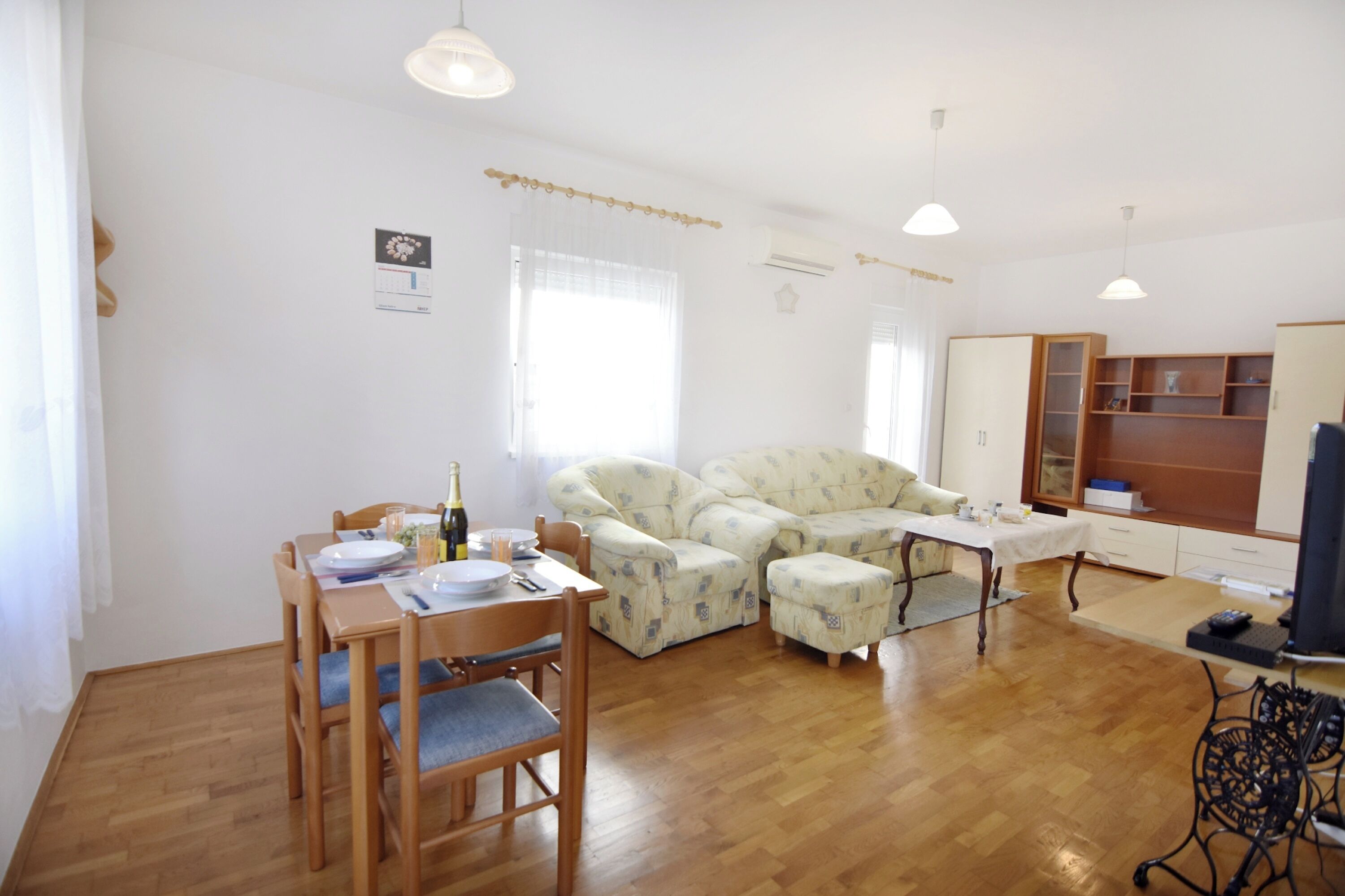 Apartment, 1 Schlafzimmer, Balkon | Wohnzimmer