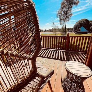Terrace/patio - Wilsumer Berge Resort - Lake House Scandi 5 pers. (Wilsum)