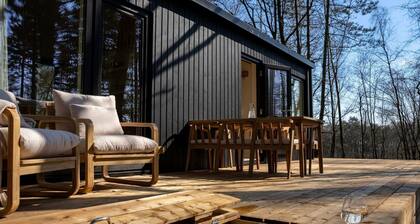 Wilsumer Berge Resort - Koya Tiny Cabin Buitenbad