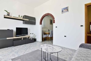 Apartment, 2 Bedrooms, Terrace, Garden View | Living room - Countryside Oasis in Valica (Umag)