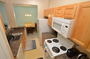 Fridge, microwave, oven, stovetop - Quaint Condo Short Drive to Rehoboth Beach! (Rehoboth Beach)