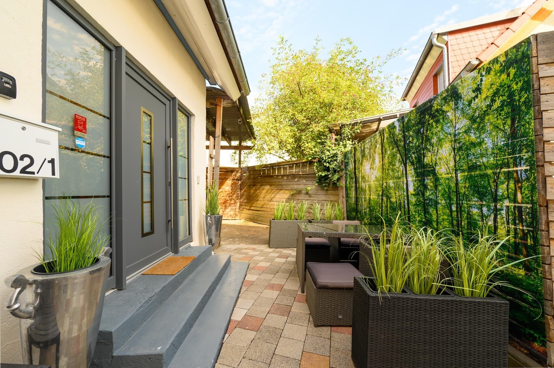 Casa superior, 1 cama de matrimonio grande con sofá cama, no fumadores, cocina | Terraza o patio