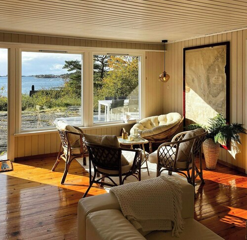Summer cabin with sea view in Southern Norway