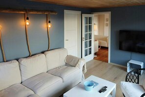 Fernseher, Kamin