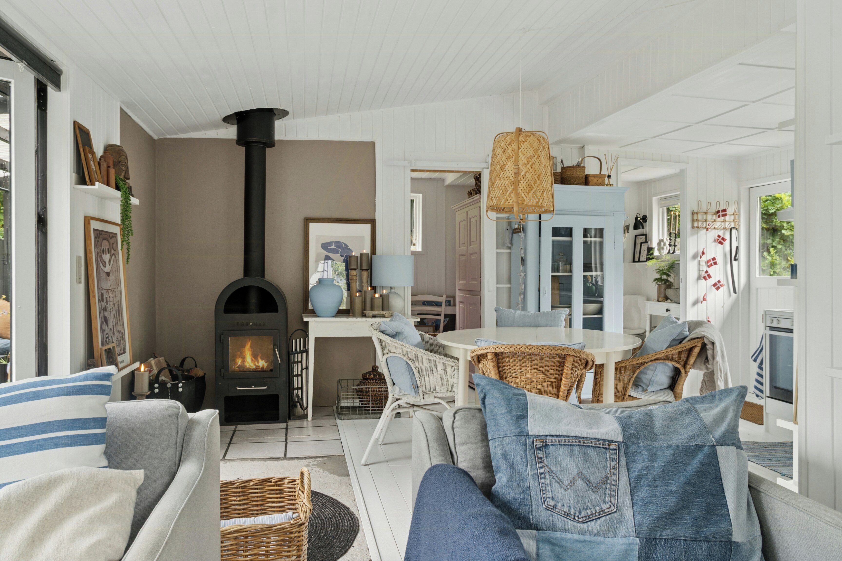 Een open haard