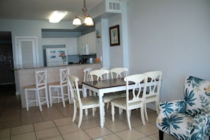 Dining - New to the Rental Program Gulf-Front Getaway at Sunrise Beach 1707 (Panama City Beach)