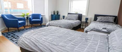2 habitaciones, wifi gratis y decoración personalizada