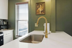 Bloc d'apartaments, 1 llit de matrimoni, cuina (The Bavarian Inn 6) | Cuina privada