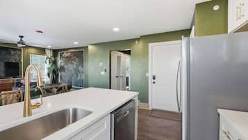 Condo, 1 Queen Bed, Kitchen (The Bavarian Inn 6) | Private kitchen
