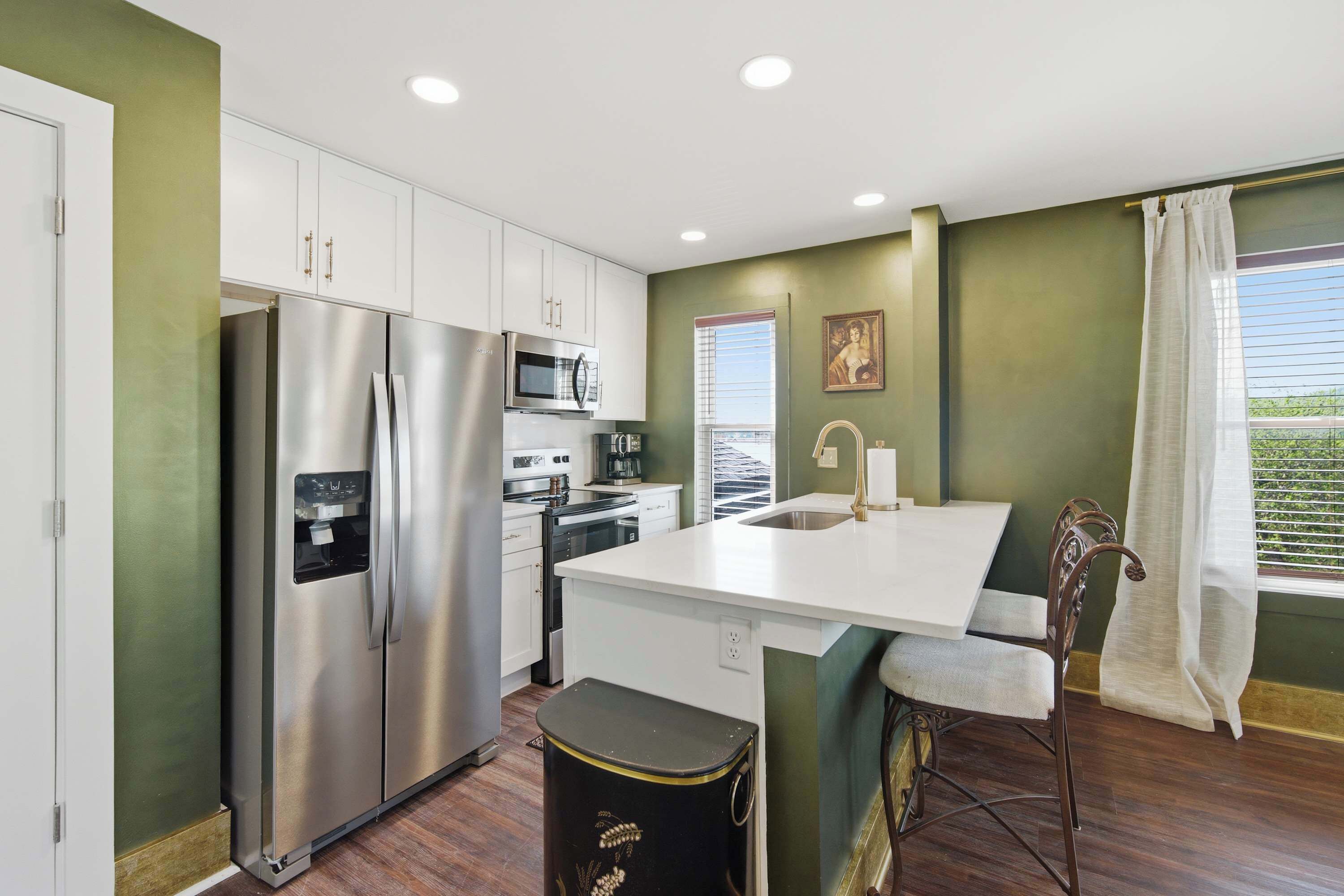 Condo, 1 grand lit, cuisine (The Bavarian Inn 6) | Cuisine privée