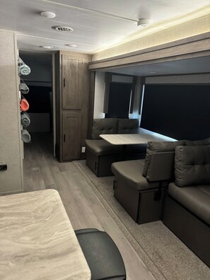 Interior - Vacation Vibes Without the Drive/ Pools + Cozy RV Getaway + Great Amenities (Lubbock)