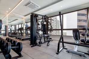 Basic Apartment | Fitness facility - Rooftop #1002 - Studio in Boa Viagem by Carpediem (Recife)