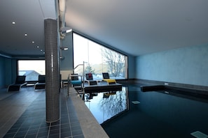 Apartment | Pool | Indoor pool, outdoor pool - Alpine Hideaway in Les Angles (Les Angles)