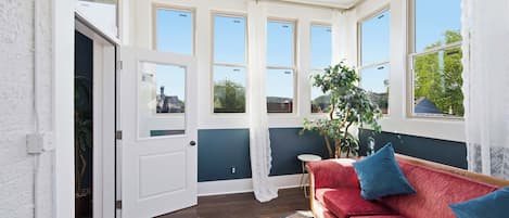 Condo, 1 Queen Bed, Kitchen (The Bavarian Inn 5) | Living area