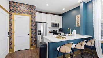 Condo, 1 Queen Bed, Kitchen (The Bavarian Inn 5) | Private kitchen