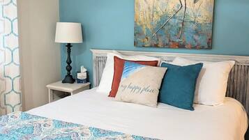 1 bedroom, iron/ironing board, travel crib, WiFi (free)