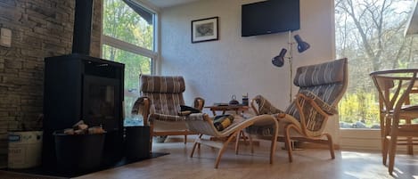 Téléviseur, foyer