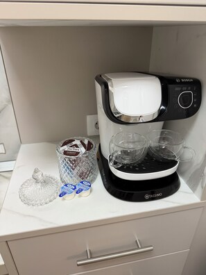 Kaffe och/eller kaffebryggare