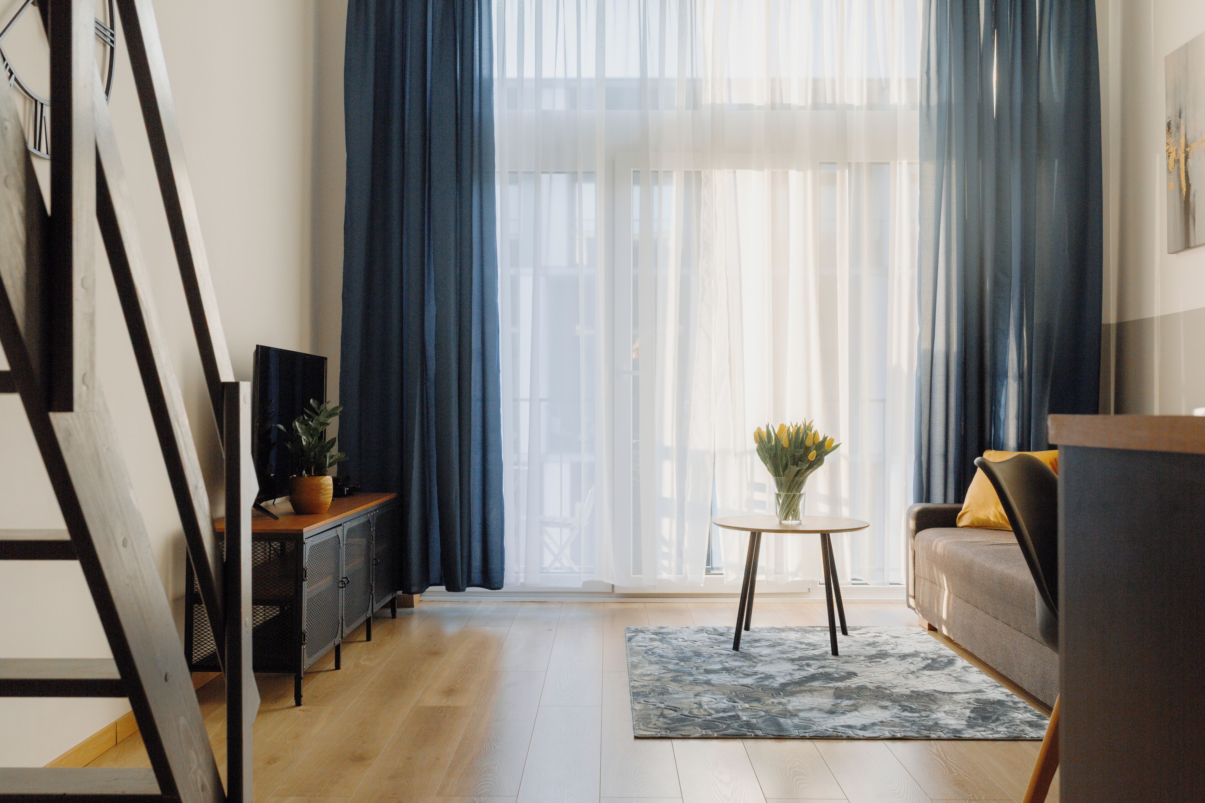 Comfort appartement, balkon | Woonruimte