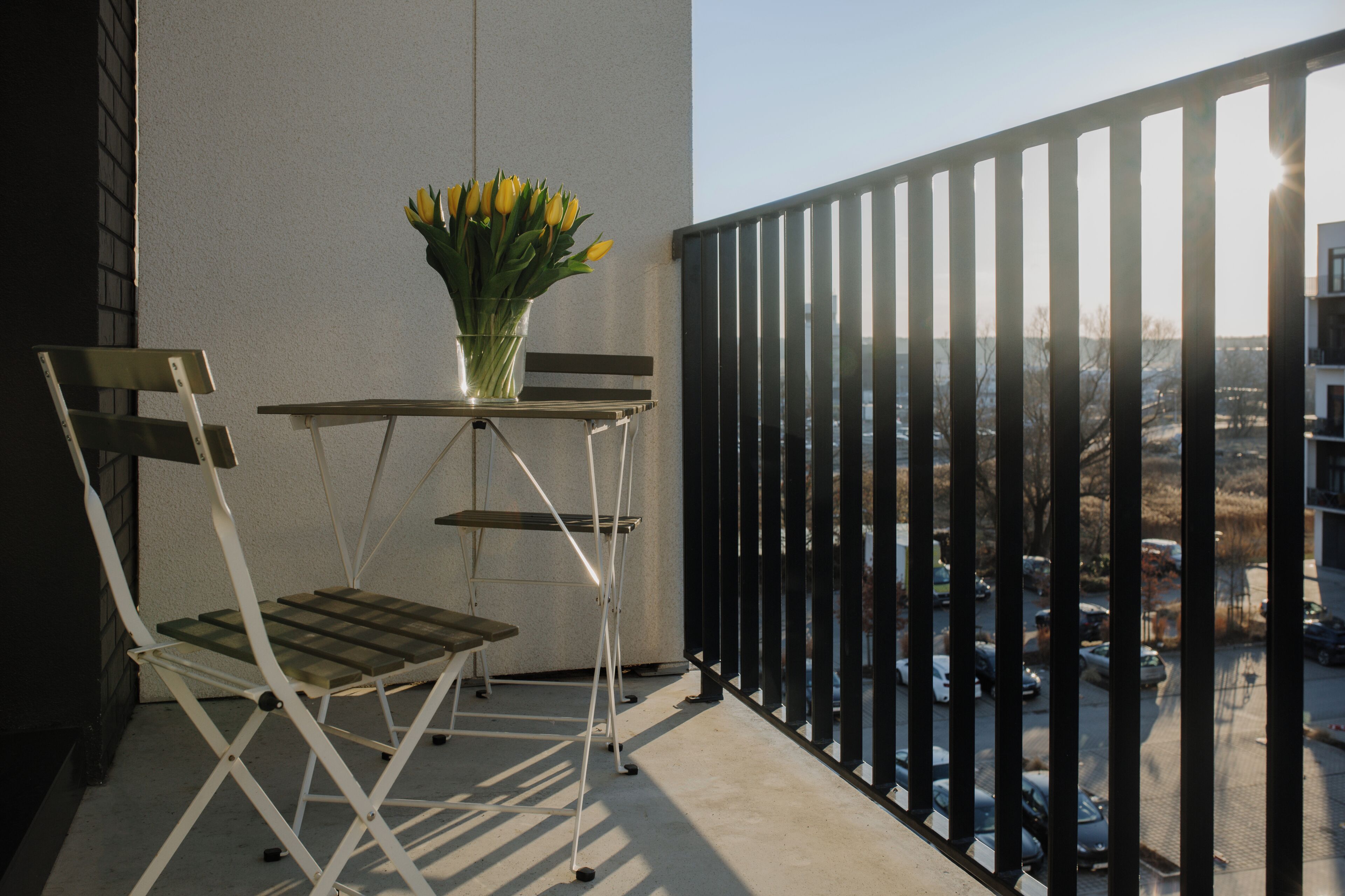 Comfort Apartment, Balcony | Property grounds