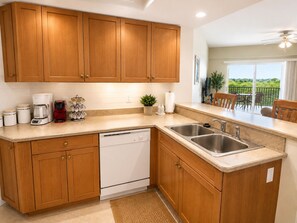 Fridge, microwave, oven, stovetop - GK'S Beach Retreat • Ocean Walk 2BR Condo • Steps to Sand
Pools, Amenities + (New Smyrna Beach)