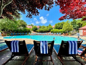 Indoor pool, outdoor pool - Rare 3-bedroom 2.5 bath in Ocean Edge - close to rail trail (Brewster)