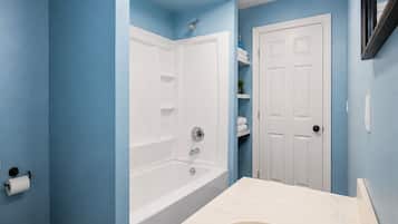 Towels, soap, toilet paper