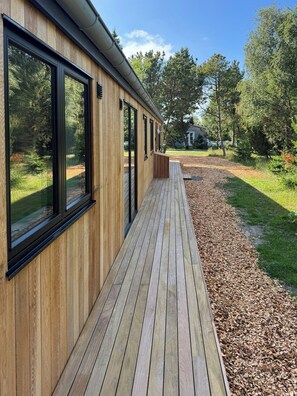Terrace/patio - Modern family home near Marielyst beach (Væggerløse)