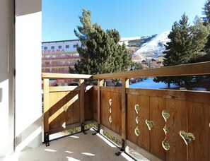 Balcony - Alpine Studio With Balcony (Les Deux Alpes)