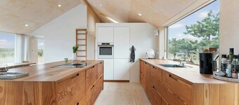 Designer house with sea view on Odden
