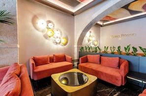Sala de estar en el lobby