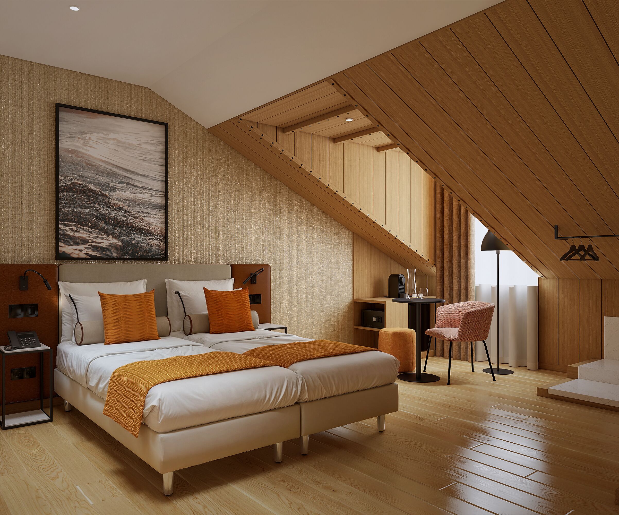 In-room safe, desk, soundproofing, free WiFi