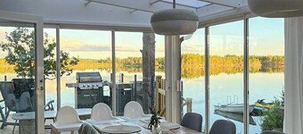 Forest lake retreat in Hälsingland