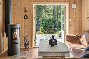 Living area - Cabin in a scenic location near Nisser (Vrådal)