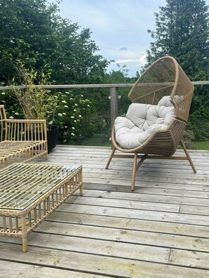 Terrace/patio - Nordic summer house in Vejby near Heatherhill (Vejby)