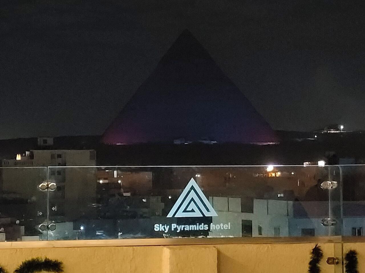 Vue depuis l’hébergement