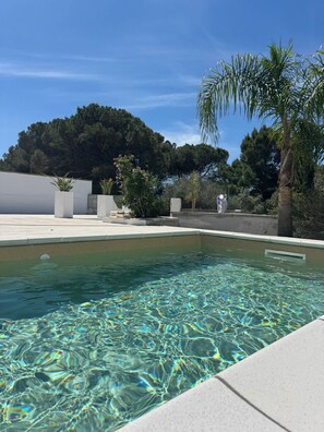 Pool - Villa with Pool - Just 1 Minute Walk from the Beach (Porto Pinetto)