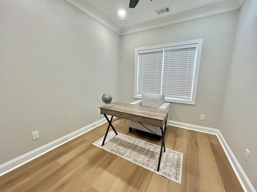 A newly constructed home with four bedrooms and four bathrooms.