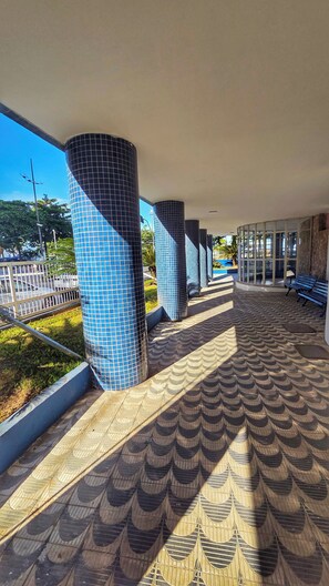 Terrace/patio - Studio Pé na Areia - Channel 4 (Santos)
