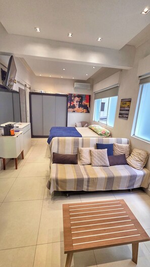 WiFi, bed sheets - Studio Pé na Areia - Channel 4 (Santos)