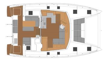 Chambre Deluxe, salle de bains privĂ©e, vue port | Plan dâĂ©tage
