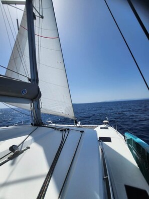 Deluxe Room, Private Bathroom, Harbor View | View from property - Catamaran EDEN (Hyères)