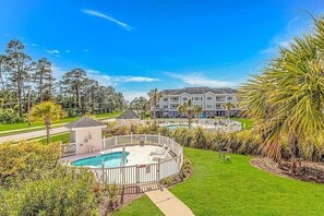 Apartment, 3 Bedrooms, Balcony, Garden View | Pool | Outdoor pool - Pet-friendly Luxury 3BR Condo With Pool Near Beach (Myrtle Beach)