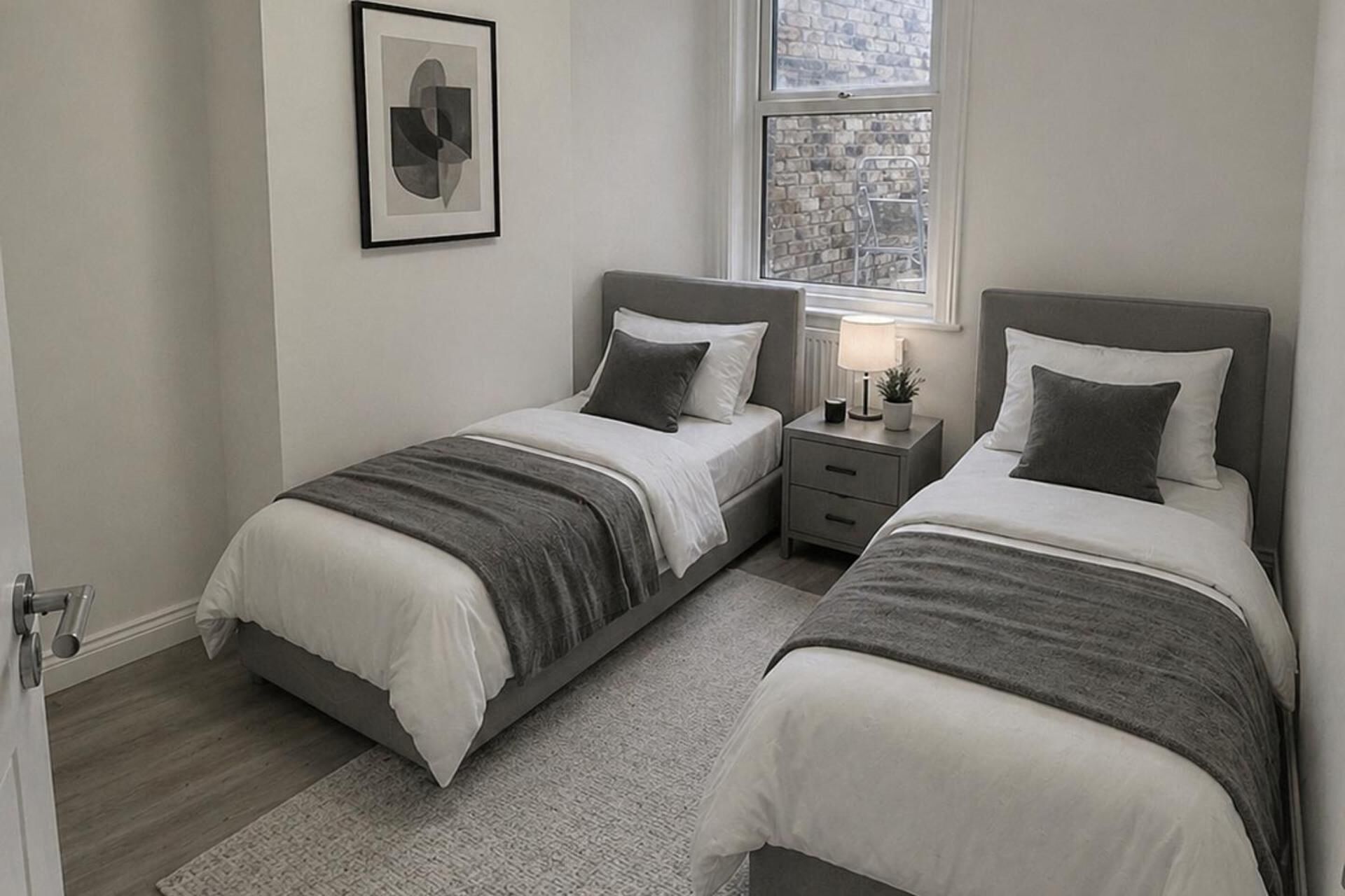2 bedrooms, iron/ironing board, free WiFi, bed sheets